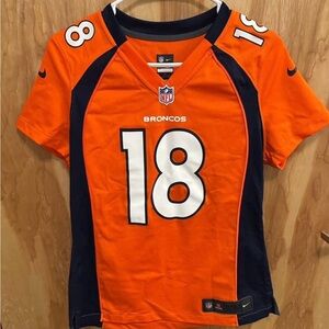 NFL Kids Broncos Orange and Navy Jersey